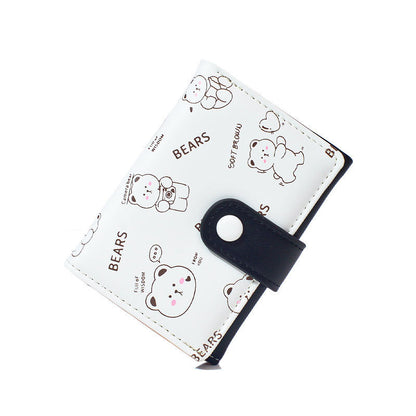 Girl's Wallet Short Cartoon Cute